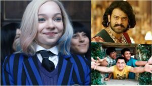 Hollywood actress Emma Myers from Wednesday series praising Indian blockbuster movies Baahubali and 3 Idiots in a viral interview.