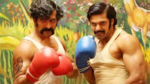 Actor Arya sharing official updates about Sarpatta Parambarai 2 shooting timeline during Anantha Kaadu movie press meet.
