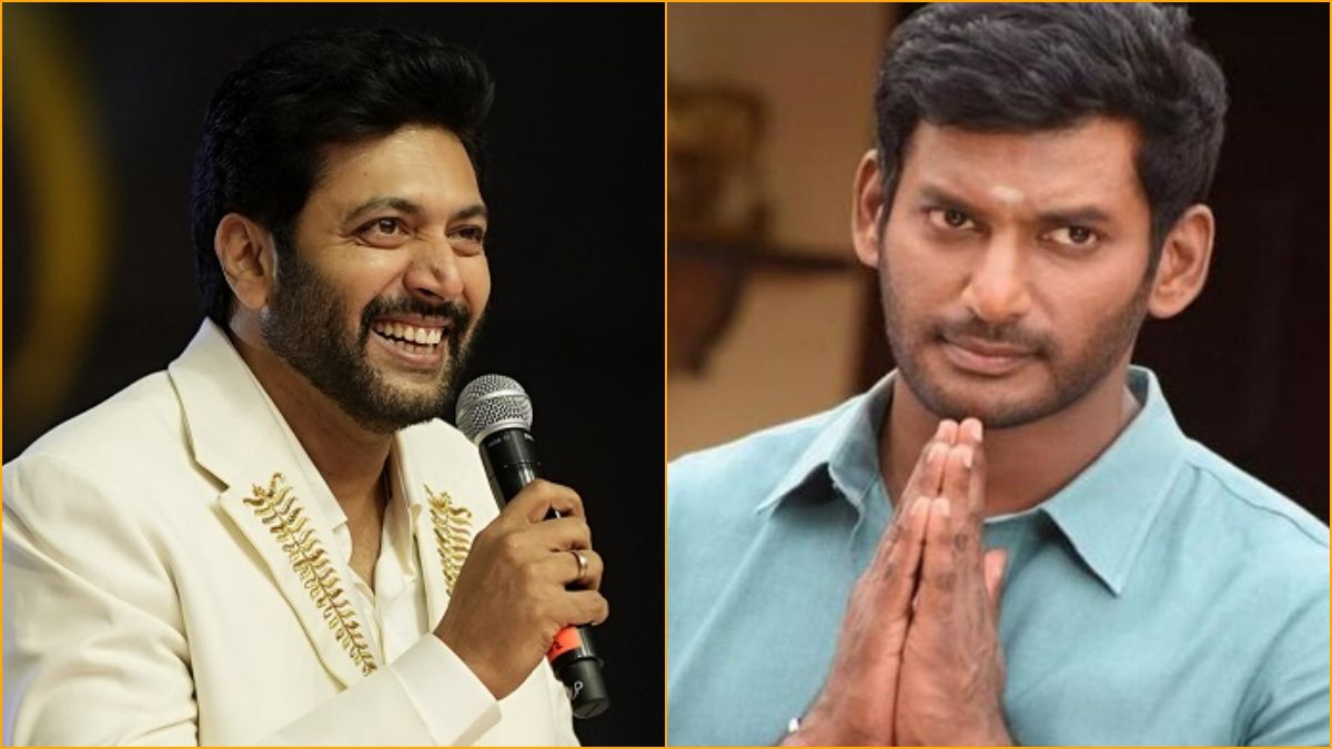Leading actor Jayam Ravi Mohan and Actor Vishal sharing creative ideas about his future script work and planned directorial debut project.
