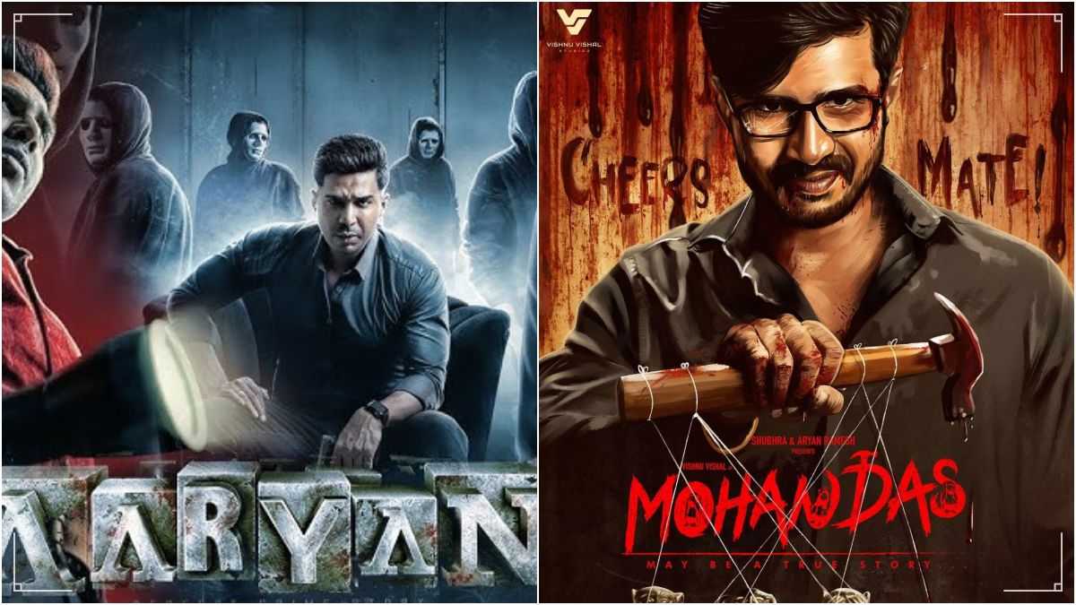 Actor and producer Vishnu Vishal giving a serious interview regarding his movie Aaryan box office and Mohandas OTT updates.