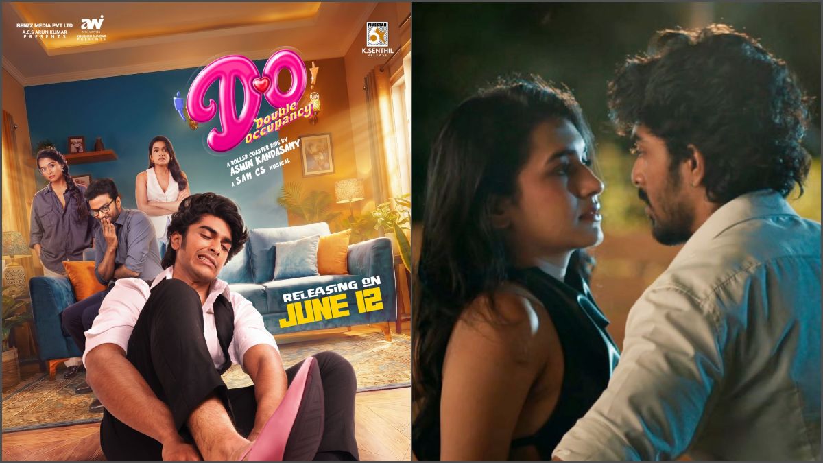 Official fantasy-romance trailer of Khushbu Sundar's Avni Movies production Double Occupancy starring Santhosh and Samyuktha.