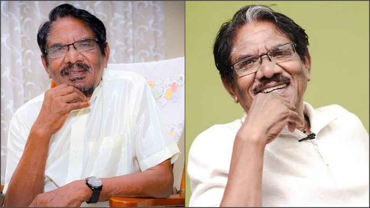 The mortal remains of legendary director Bharathiraja kept for public homage at his Theni farmhouse with heavy police security for state honors funeral.