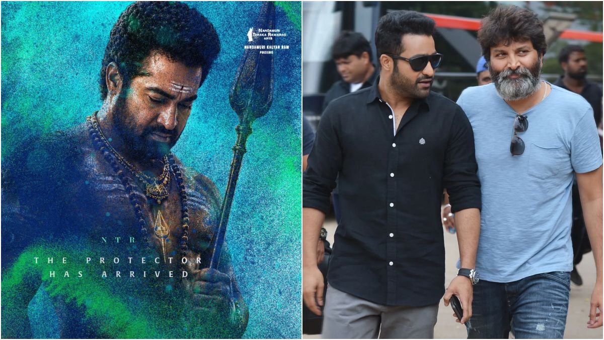Jr NTR as Lord Murugan in the upcoming mythological epic God of War directed by Trivikram Srinivas.