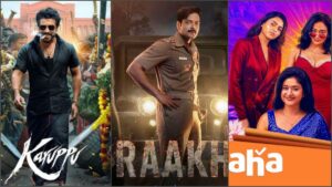 Compilation of movies and web series releasing this week on OTT platforms like Amazon Prime Video, JioHotstar, and Aha.