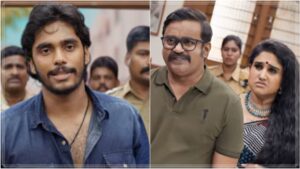 Romantic Comedy Riot: "காதல் என்னவோ இலவசம் தான்.. ஆனா மெயின்டனன்ஸ் செலவு அதிகம்!"... தனுஷின் அக்கா மகன் பவீஷ் நடிக்கும் 'லவ் ஓ லவ்' டீசர் அவுட்! ஜூலை ரிலீஸ் தேதியுடன் வெளியான அந்த 80 வினாடி மரண மாஸ் கலாட்டா! Lead actor Pavish Narayan and actress Naga Durga in a breezy romantic pose from Love Oh Love movie official teaser cuts.