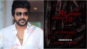 Raghava Lawrence's RL30 movie official poster and announcement.