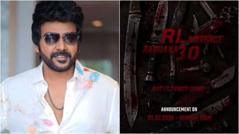 Raghava Lawrence's RL30 movie official poster and announcement.