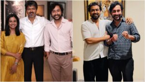 Political Star Meeting: "1.75 கோடி மக்கள் அவர் மேல் நம்பிக்கை வச்சிருக்காங்க!"... சிஎம் விஜய்யை நேரில் சந்தித்து மிரண்டு போன ஆர்ஜே பாலாஜி! 'கருப்பு' ஓடிடி ரிலீஸில் தப்பு கண்டுபிடிப்பவர்களுக்கு கொடுத்த நெத்தியடி பதில்! Director RJ Balaji alongside Tamil Nadu Chief Minister Vijay during their recent high profile formal meeting celebrating the box office success of Karuppu movie.
