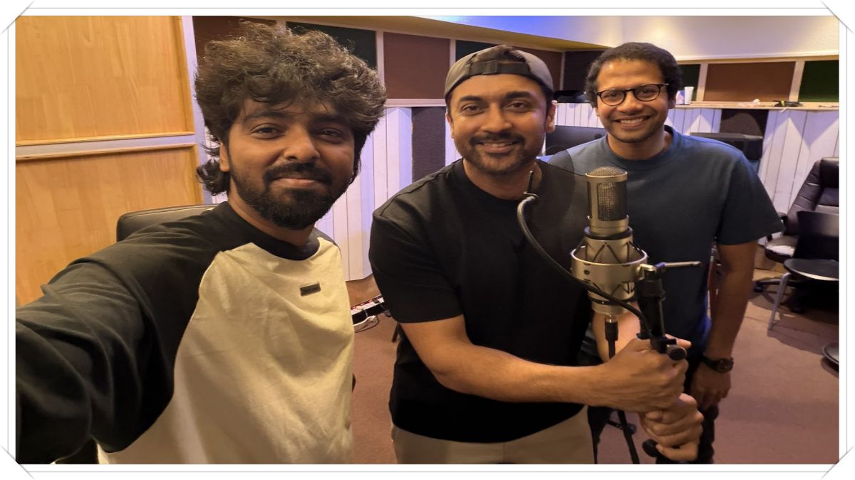 இது சூர்யாவின் ‘வாய்ஸ் மாஸ்’! ‘விஸ்வா அண்ட் சன்ஸ்’ படத்திற்காக சூர்யா பாடிய டான்ஸ் நம்பர்.. கென் கருணாஸ் எழுதிய வைரல் வரிகள்!