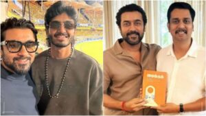 Suriya48 pooja ceremony with director T.J. Gnanavel.