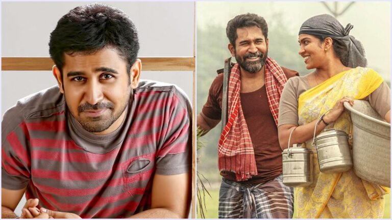 Actor Vijay Antony speaking emotionally about director Sasi at the promotional event of their upcoming movie Nooru Saami.