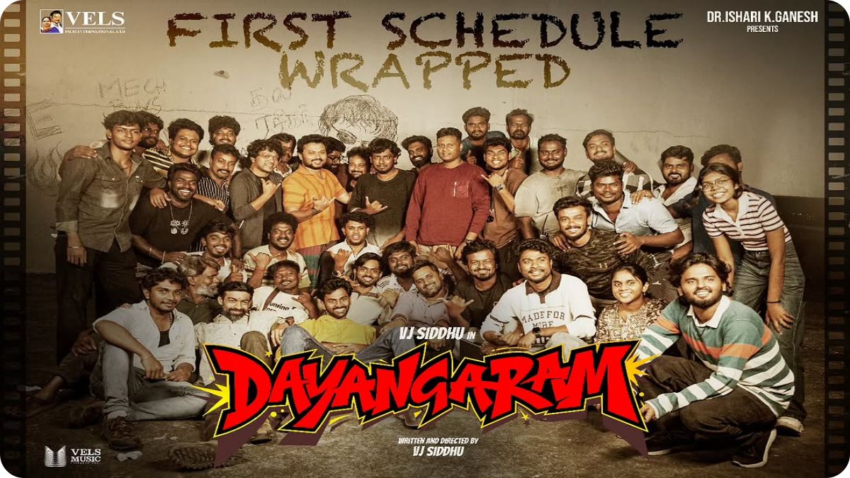 YouTuber-turned-director VJ Siddhu reportedly upset over long night schedules and production disruptions on the sets of his debut Tamil movie Dayangaram.