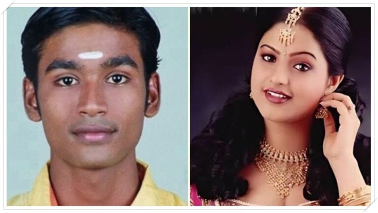 Actress Mantra sharing school memories about actor Dhanush.