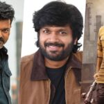 Vijay's Secret Call - அனில் ரவிபுடியை வியக்க வைத்த தளபதி விஜய்யின் போன் கால்! 11 Promotional concept visual representing director Anil Ravipudi meeting actor Thalapathy Vijay.