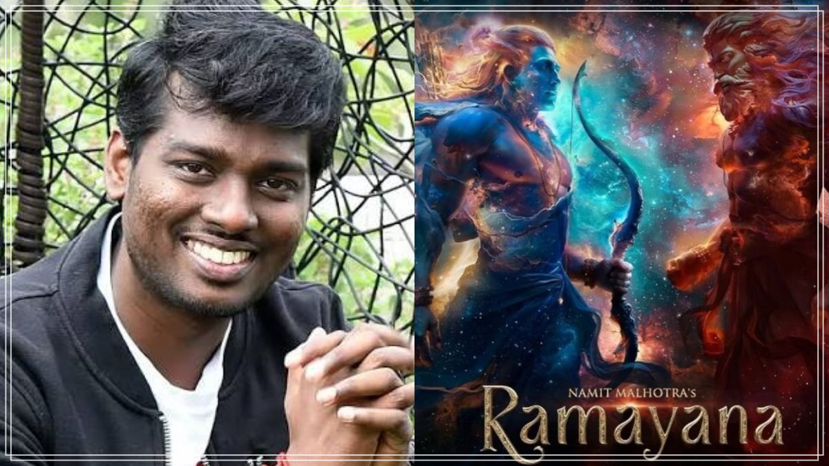Director Atlee praises the Ramayana trailer.