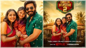 Gatta Kusthi 2 movie Netflix OTT release poster.