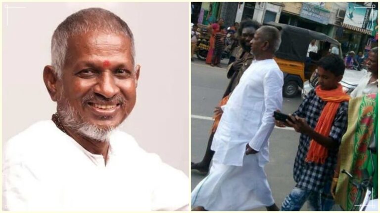 Music composer Ilaiyaraaja talking about Thiruvannamalai Girivalam.