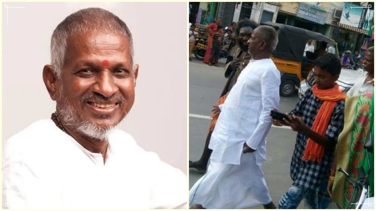 Music composer Ilaiyaraaja talking about Thiruvannamalai Girivalam.