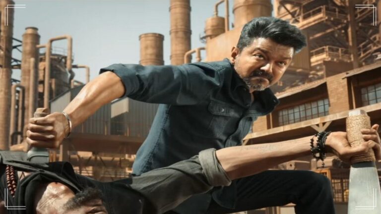 Promotional visual highlighting the massive box office record and 200 crore collection of Jana Nayagan.