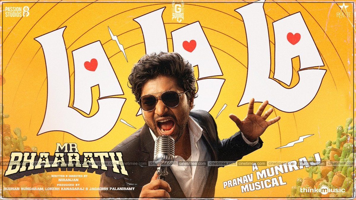 யூடியூபில் 5 மில்லியன் பார்வைகளைக் கடந்த ‘லா லா லா’ பாடல்! பிரணவ் முனிராஜின் இசையில் கலக்கும் ஹிட் பாடல்!