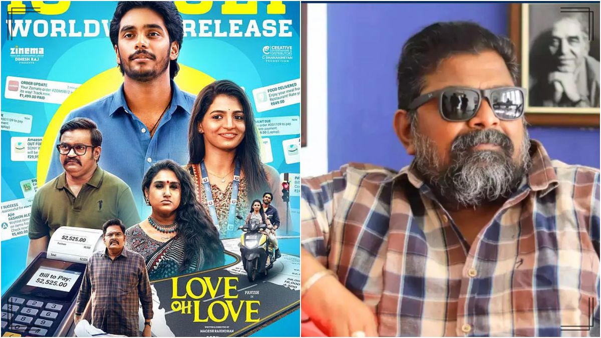 The official announcement poster for the song 'Vaadi Chellakutty' from 'Love Oh Love', sung by director Mysskin.