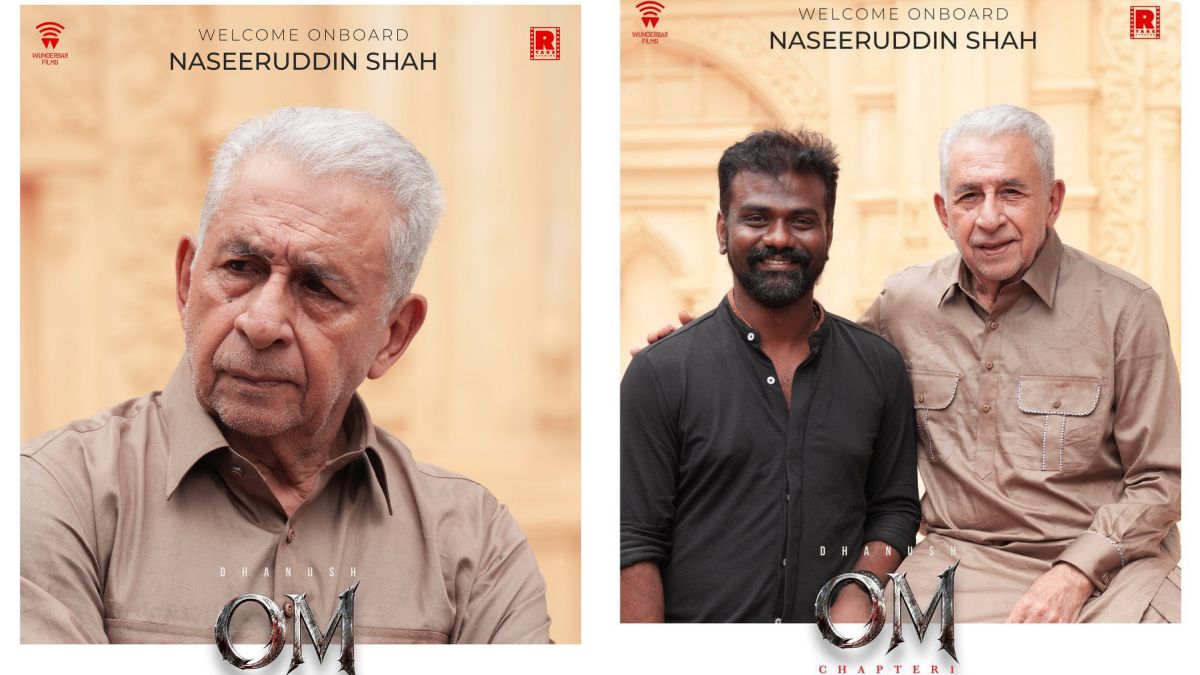 மெகா அப்டேட்! ராஜ்குமார் பெரியசாமி இயக்கத்தில் ‘OM’ – நசிருதீன் ஷா உடன் இணையும் மம்மூட்டி, தனுஷ்!