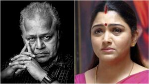 Radha Ravi talking about his disappointment regarding the wedding invitation issue.