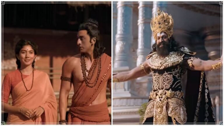 Official trailer promotional visual for the pan-India movie Ramayana.