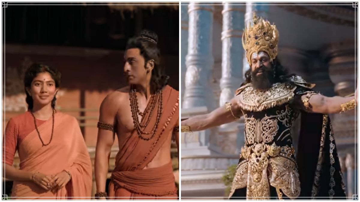 Official trailer promotional visual for the pan-India movie Ramayana.