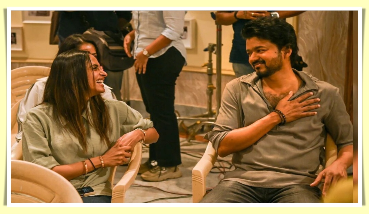 Producer Archana Kalpathi discussing Bigil and director Atlee in an interview.