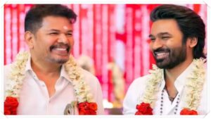 ஷங்கரின் படத்தில் நடிக்க மறுத்த தனுஷ்? கோலிவுட்டில் தீயாய் பரவும் தகவல்! Concept image highlighting reports surrounding actor Dhanush and director Shankar.