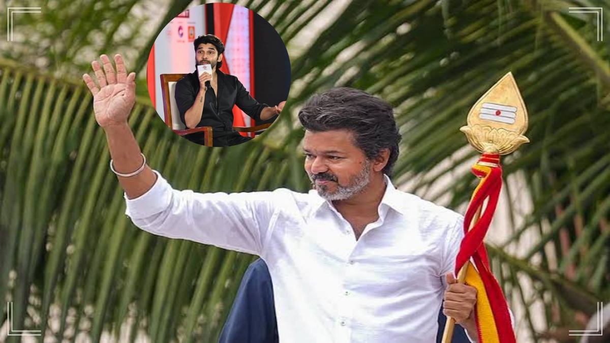Actor Dhruv Vikram sharing his admiration for Thalapathy Vijay.