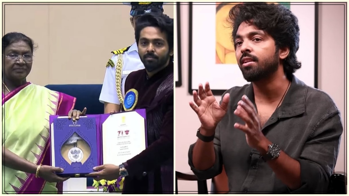 Music composer GV Prakash Kumar talking about winning his third National Award for Amaran.