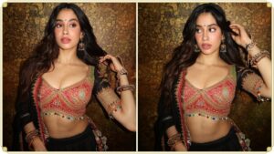 Actress Janhvi Kapoor appearing in the Delhi High Court regarding her deepfake lawsuit.