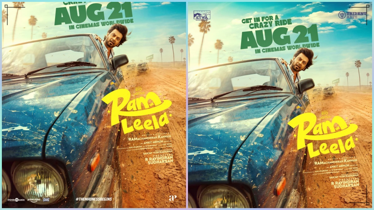RaminLeela official theatrical release date announcement poster.