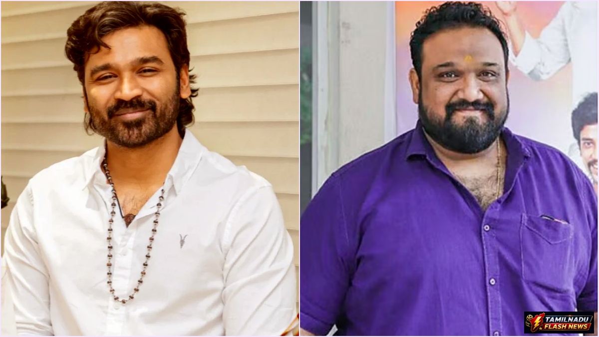Concept graphic representing the upcoming collaboration between director Siruthai Siva and actor Dhanush.