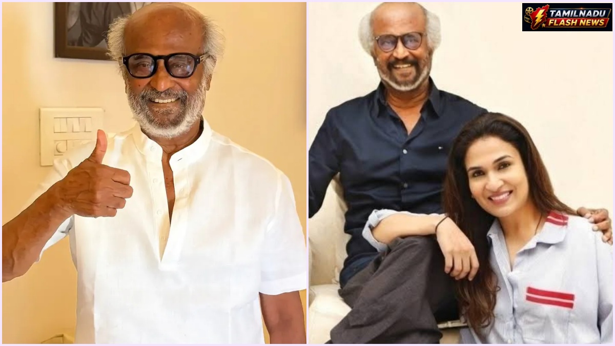 Soundarya Rajinikanth sharing updates about Superstar Rajinikanth's autobiography.
