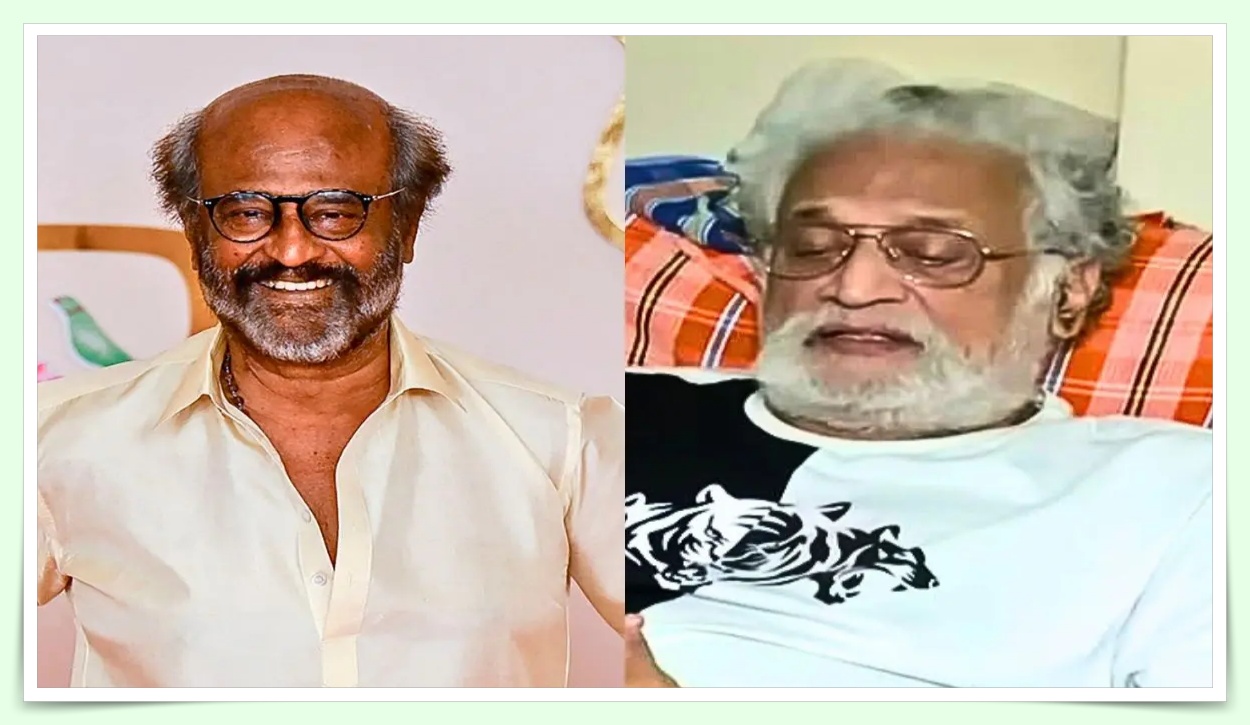 Superstar Rajinikanth extends financial support to veteran actor Mohan Sharma.