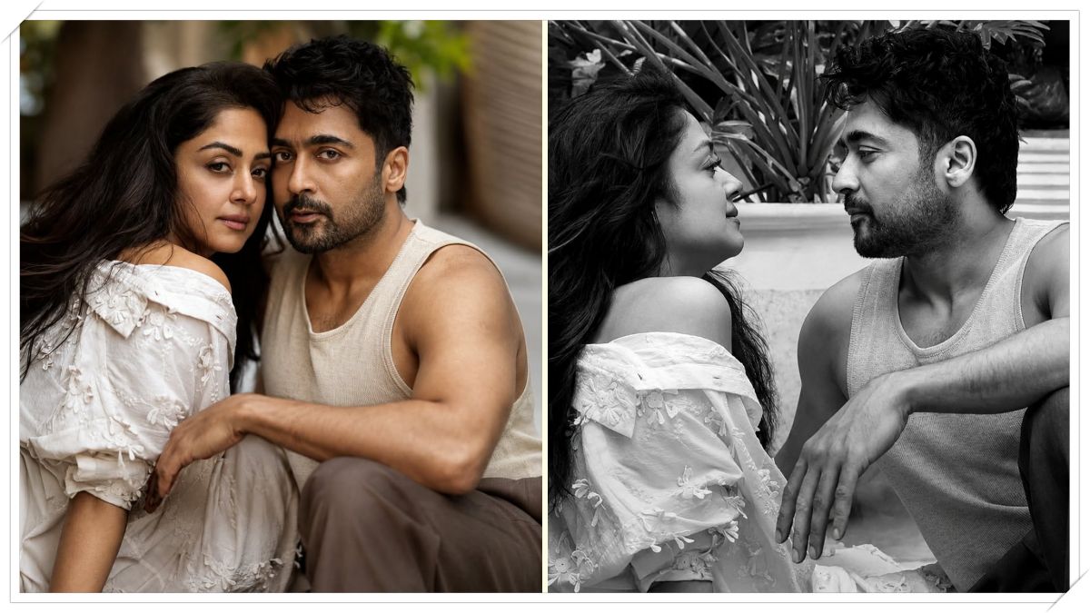 Actors Suriya and Jyotika featured on the cover of The Hollywood Reporter India August 2026 issue.