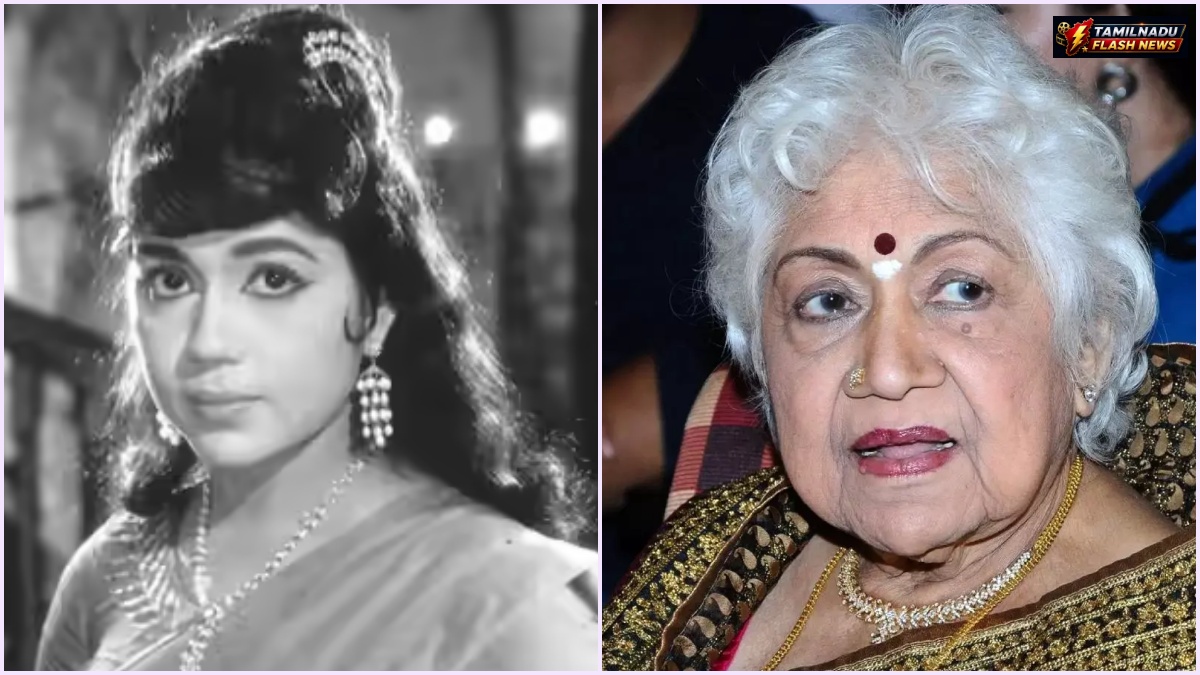 Late veteran actress Sowcar Janaki.