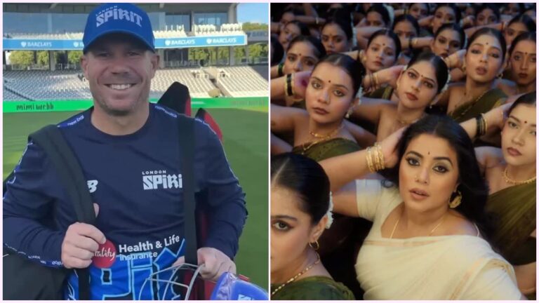 Visual representation of David Warner's viral AI dance video for the Jailer 2 song 'Ala Polelo'.