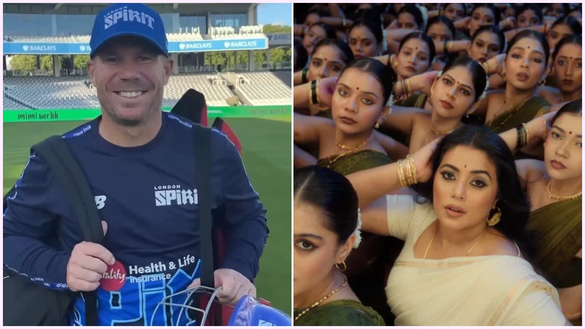 Visual representation of David Warner's viral AI dance video for the Jailer 2 song 'Ala Polelo'.