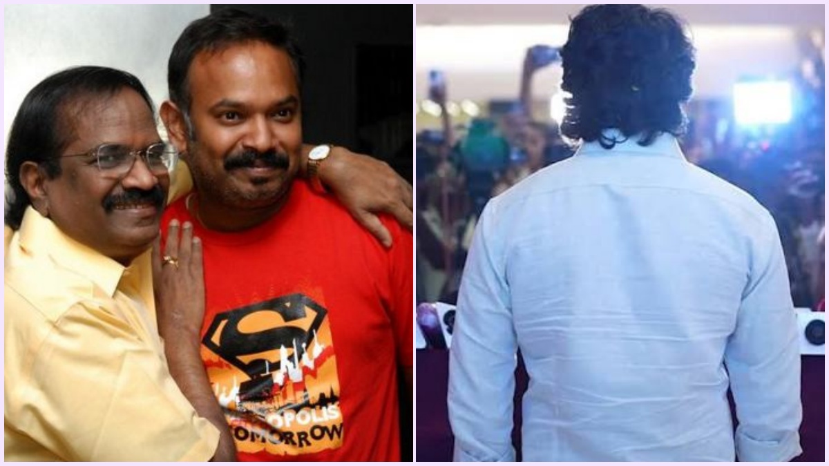Editorial image representing Gangai Amaran and Venkat Prabhu.