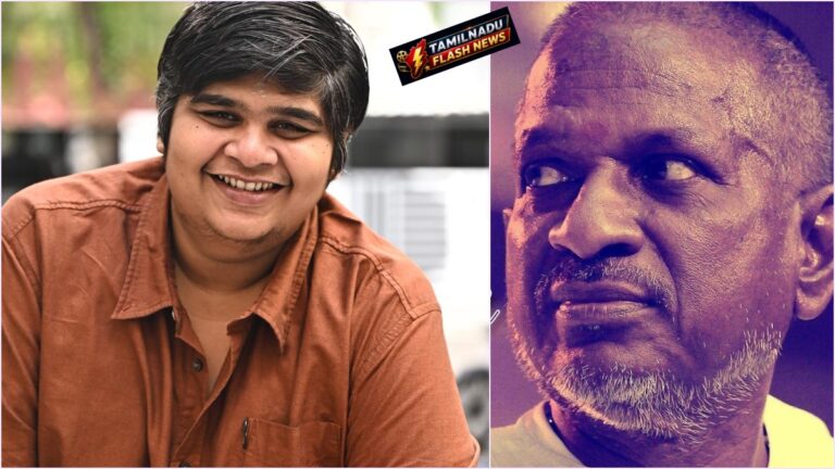 Concept graphic celebrating Maestro Ilaiyaraaja's soulful composition of the Muthumani song for Dorothy.
