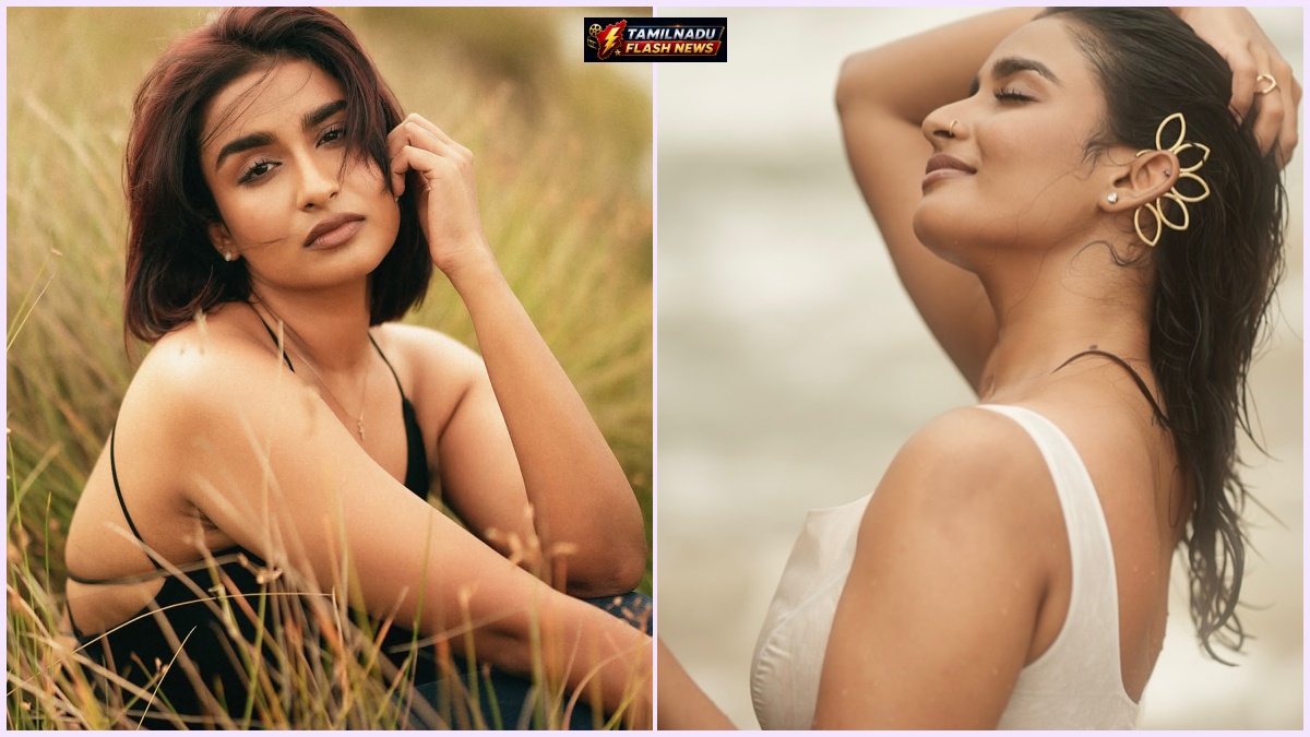 Social media image of popular Tamil serial actress Reshma Muralidharan.