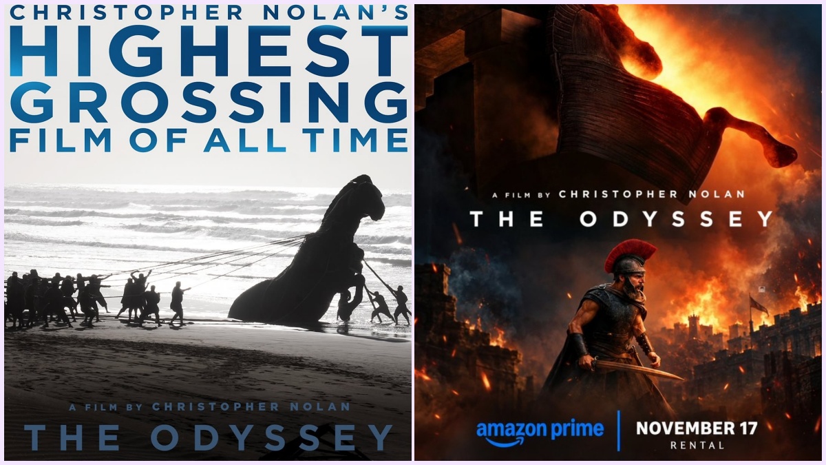 The Odyssey Amazon Prime VOD rental release poster.