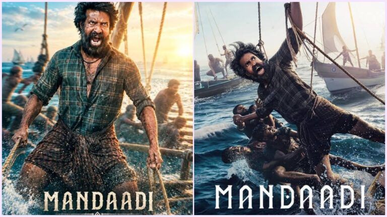 Editorial visual featuring the Netflix streaming milestone for Mandaadi.