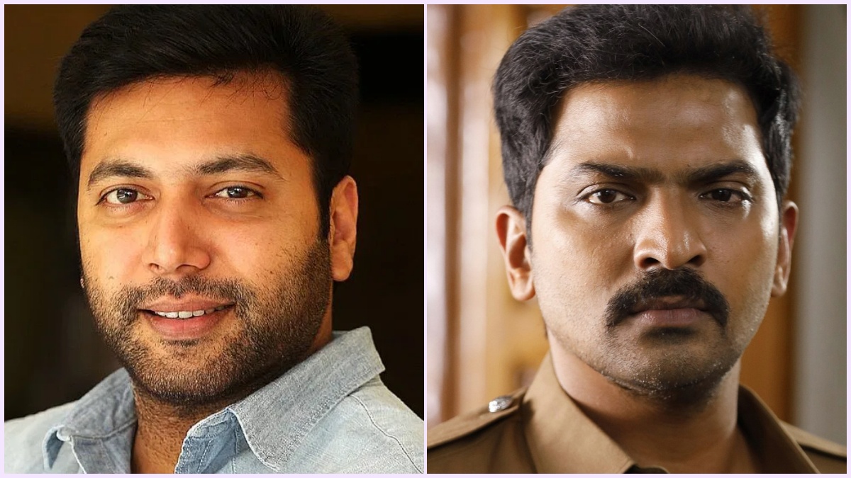 Editorial visual featuring the title and first look reveal of the film Manikanda.